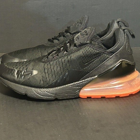 Nike Men\'s Air Max 270 Black Hot Punch AH8050-010 Sz 6 - EXCELLENT/RARE! main image 5